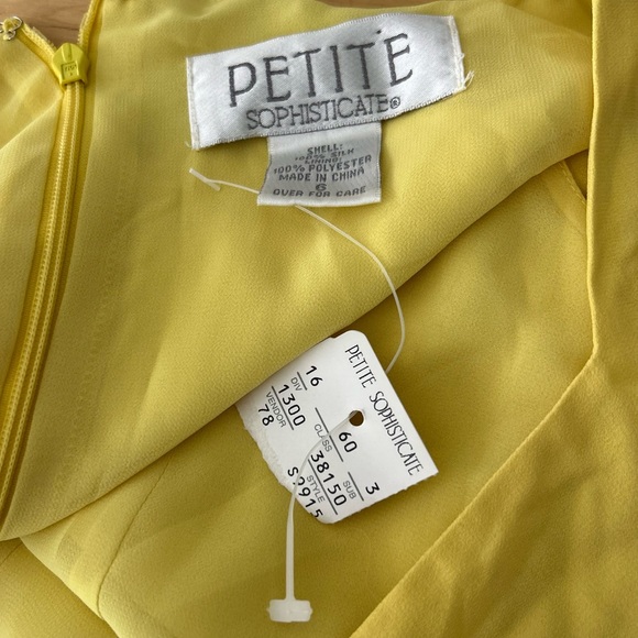 Petite Sophisticate Vintage Silk sleeveless mini sheath dress NWT 6P - Picture 3 of 15